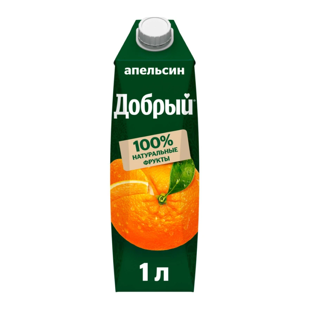 Сок Добрый Апельсин-мандарин, 1 л