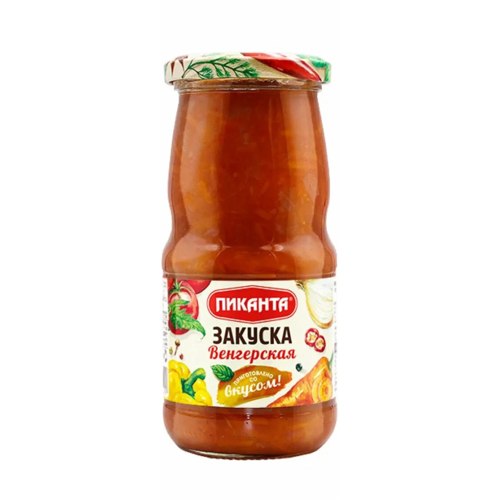 Закуска овощная Пиканта Венгерская, 470 г