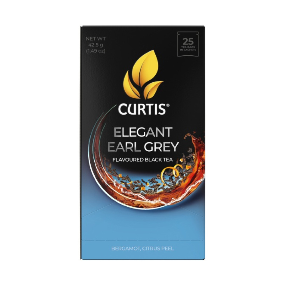 Чай черный Elegant Earl Grey Curtis, 25 сашетов // [6]