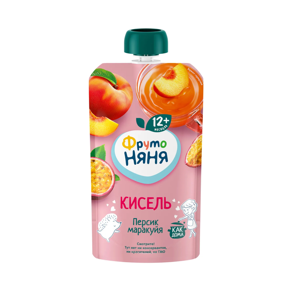 Кисель Фруто персик маракуйя с 12 мес, 130 г