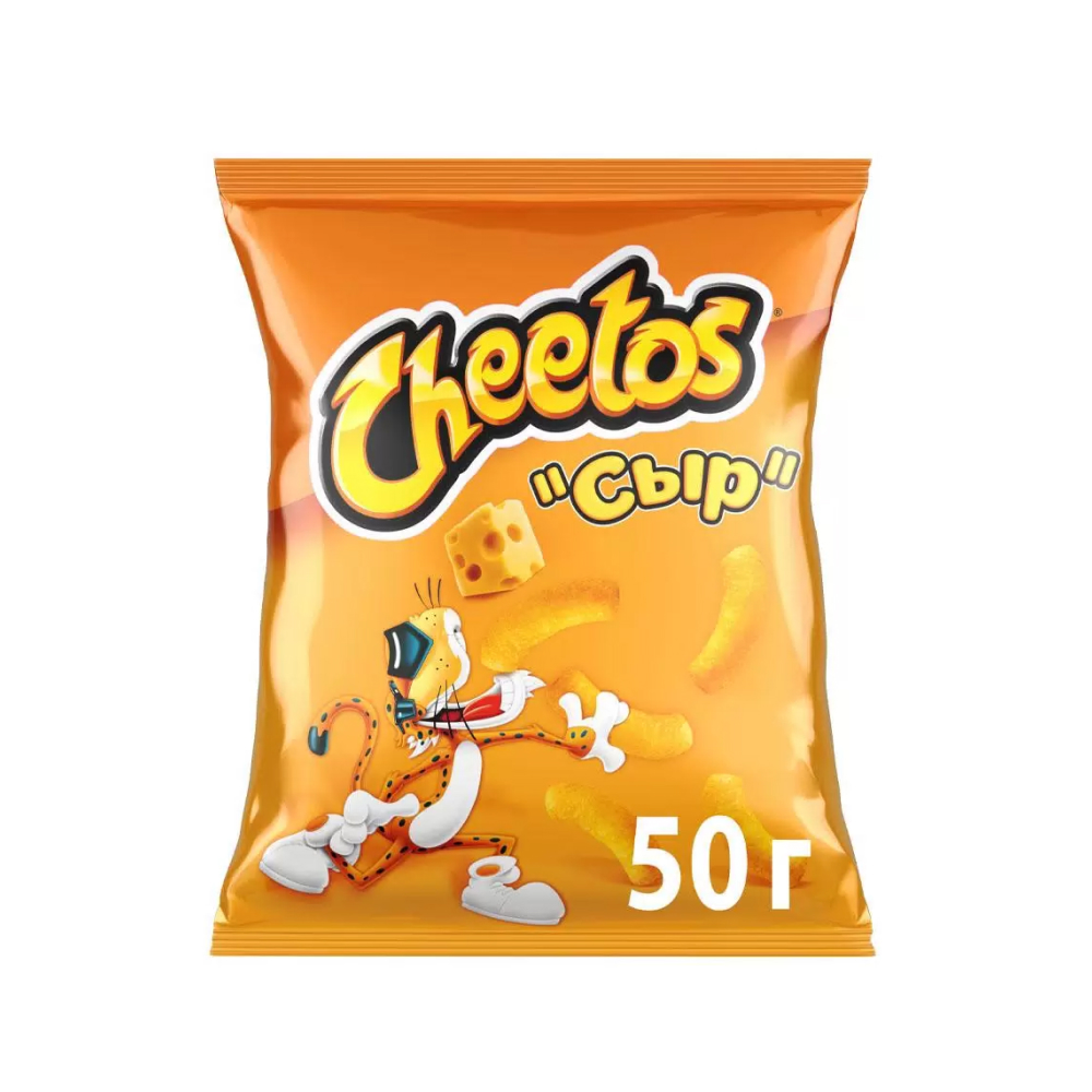 Кукурузные снеки Cheetos Сыр, 50 г