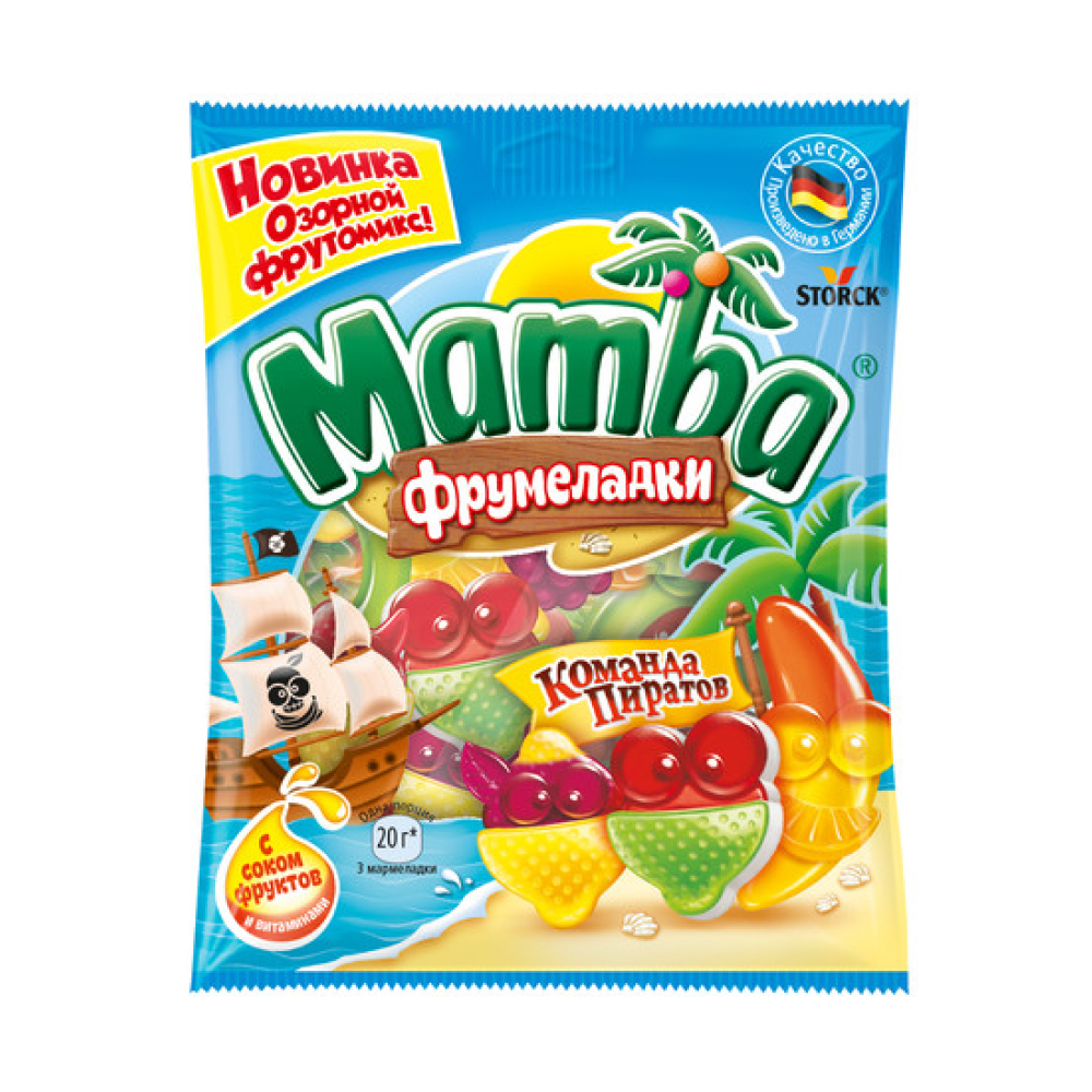 Мармелад Мамба Команда Пиратов, 70 г