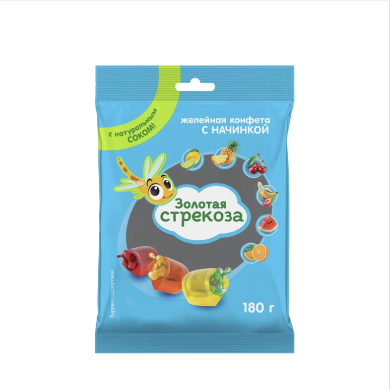 Конфеты Золотая стрекоза, 180 г