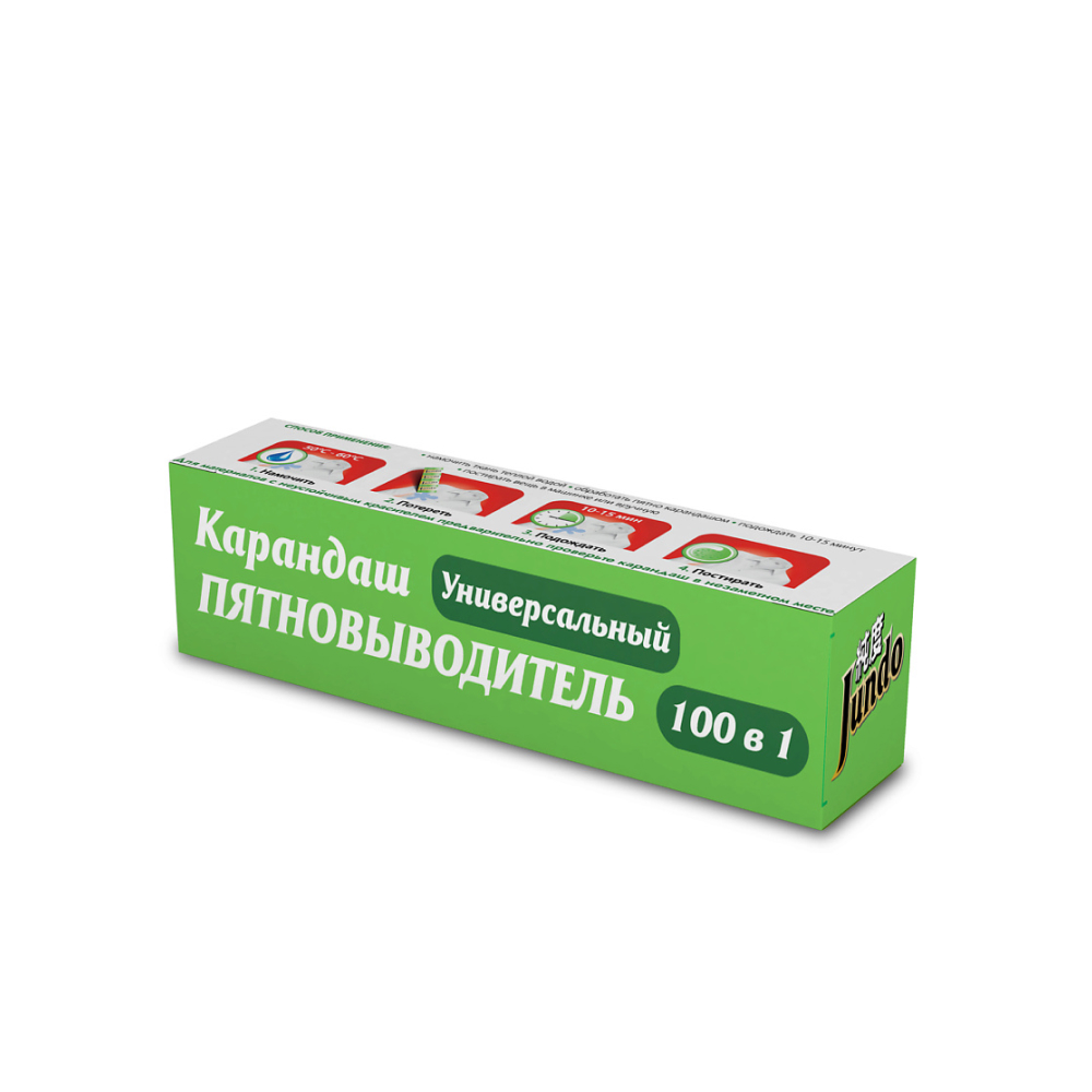 Карандаш-пятновыводитель Jundo Eco Oxy Stick универсальный, 35 г