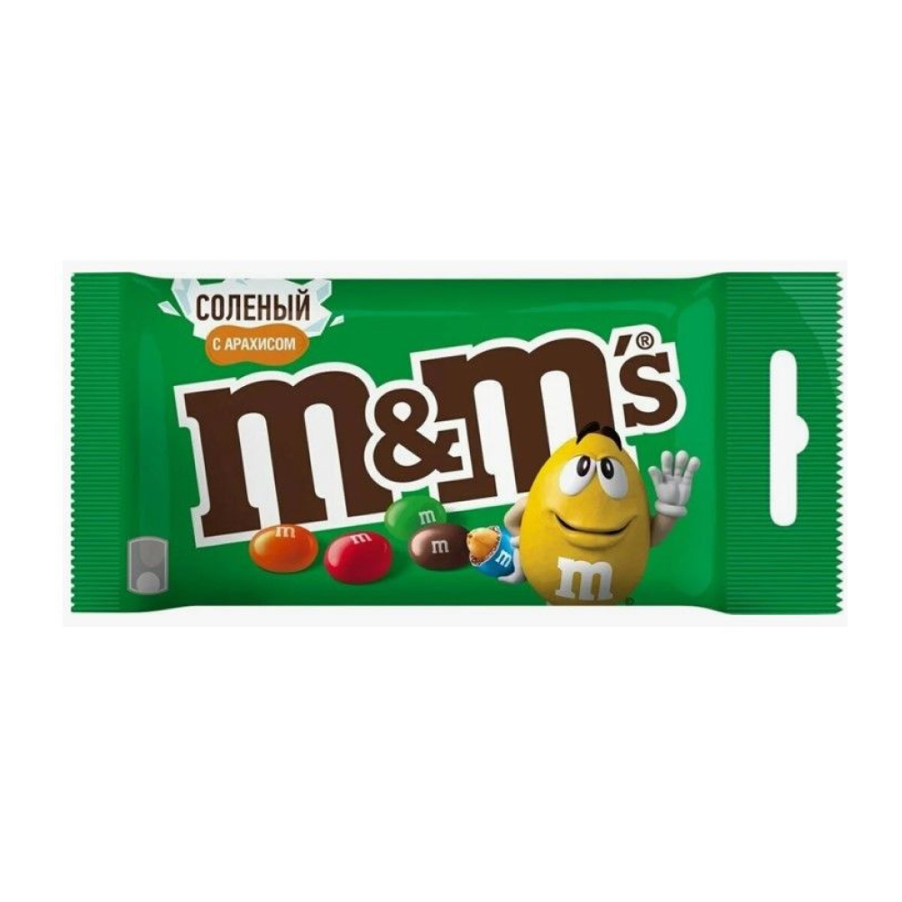 Драже M&M’s с соленым арахисом, 45 г [24]