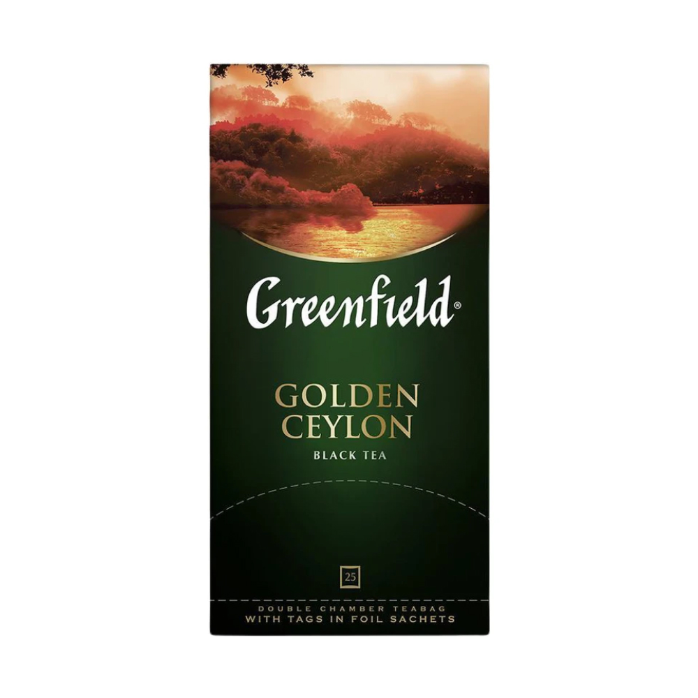 Чай черный Greenfield Golden Ceylon, 25 пак.