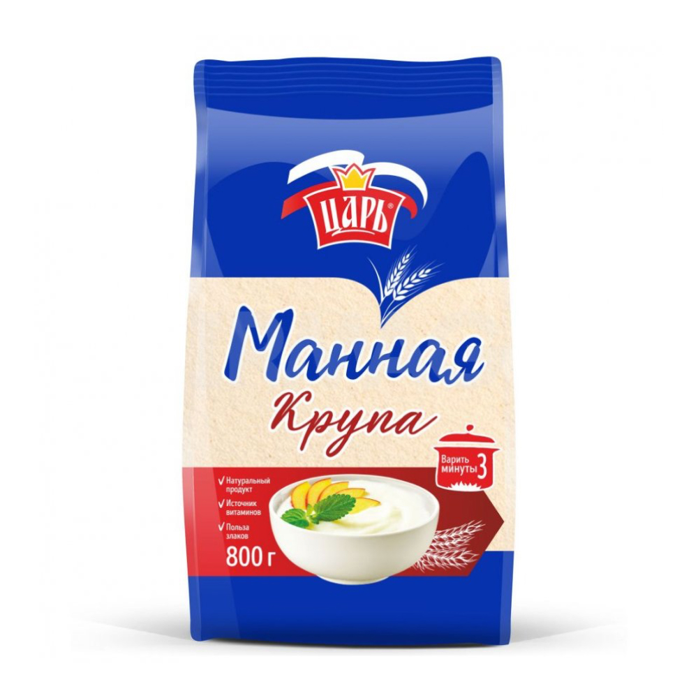 Крупа манная Царь, 800 г
