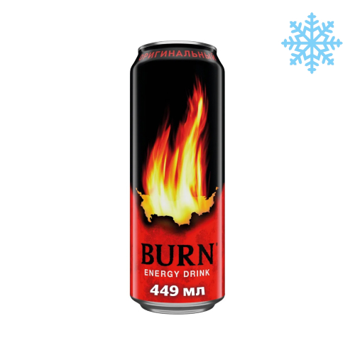 Напиток энергетический Burn Оригинальный, 449 мл
