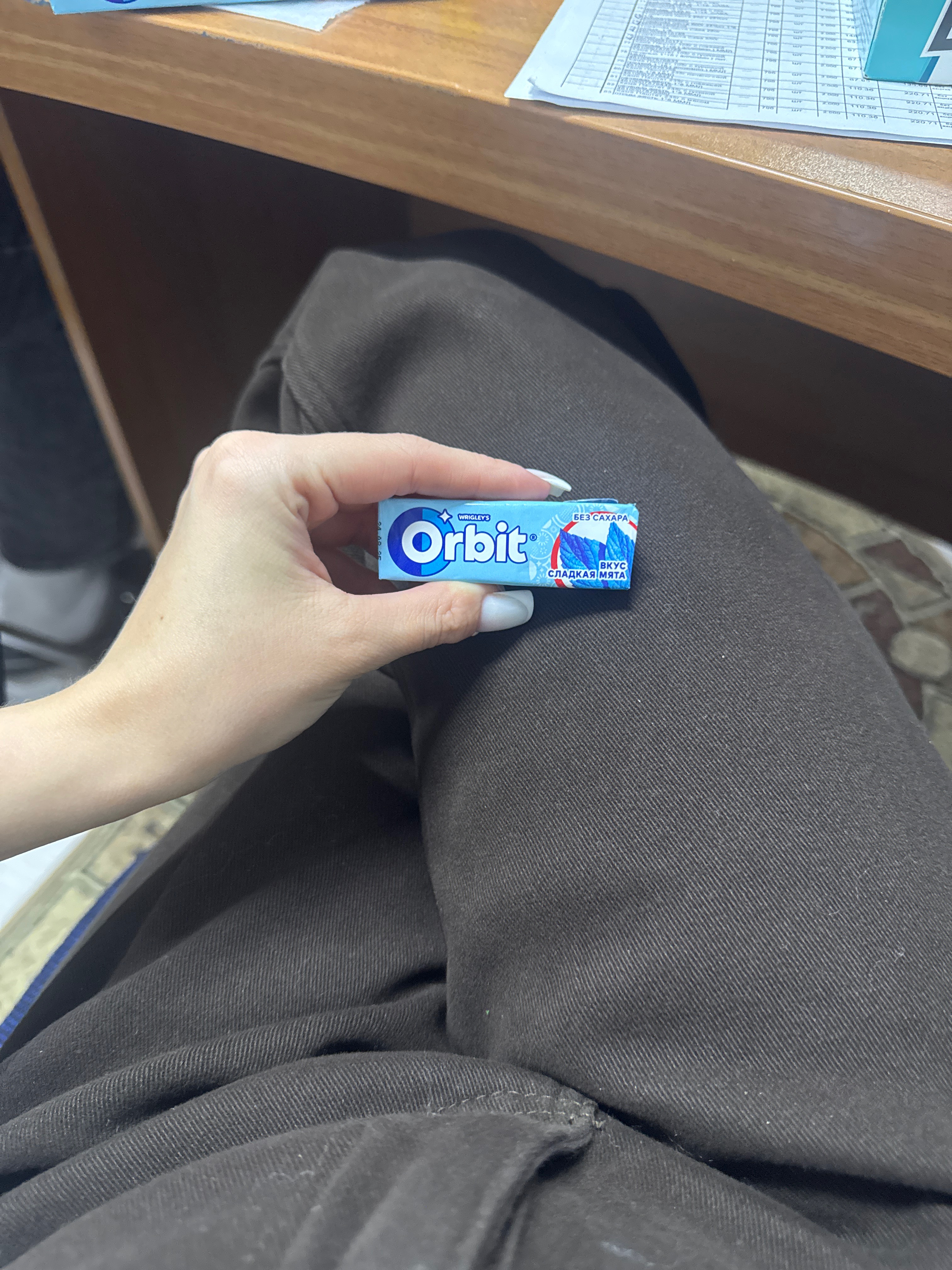 Жевательная резинка Orbit сладкая мята б/с [16]