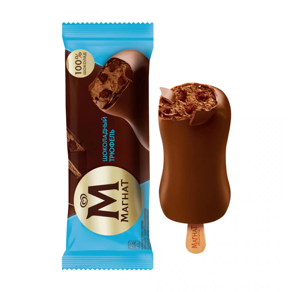 Мороженое Магнат Шоколадный трюфель, 72 г