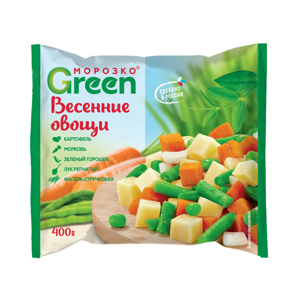 Смесь Морозко Green Весенние овощи,