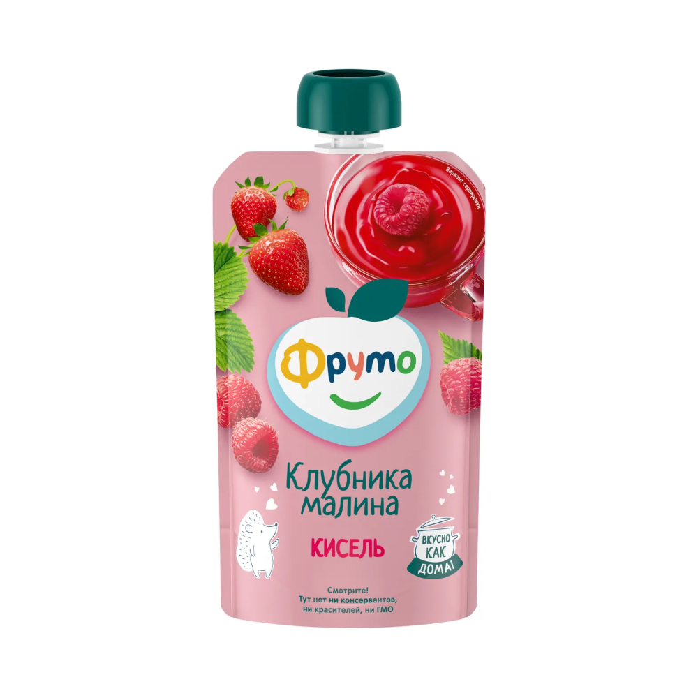Кисель Фруто клубника малина с 12 мес, 130 г