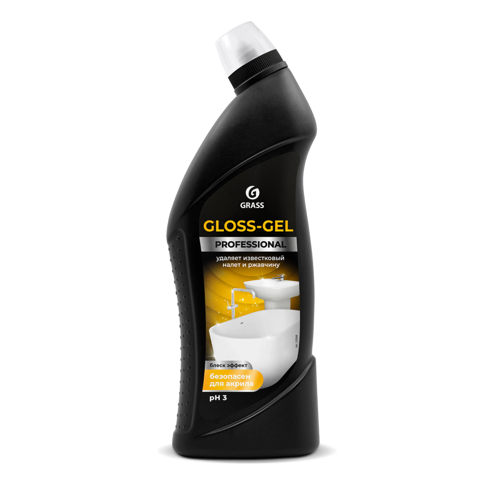 Гель для ванной Grass Gloss-Gel PROF от ржавчины и налета, 1 л