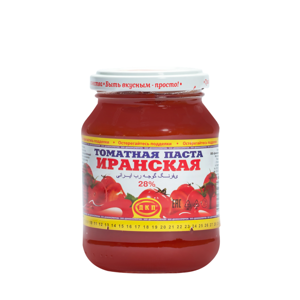 Томатная паста 28% Иранская, 280 г
