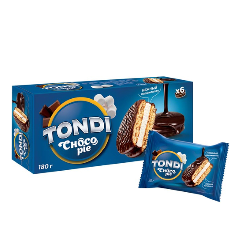Пирожное Чоко-пай Tondi, 180 г