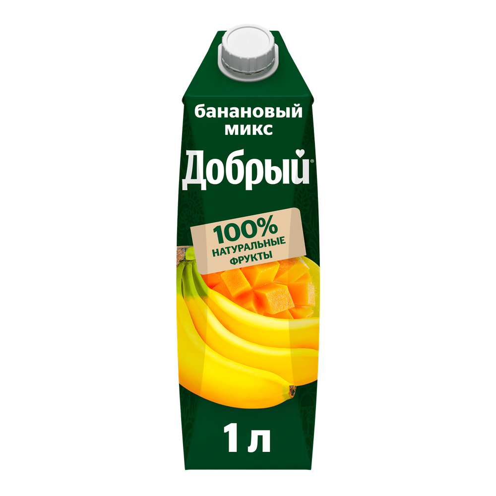 Сок Добрый Банановый микс, 1 л