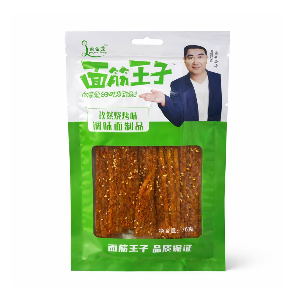 Острая закуска полоски Латяо со вкусом курицы BBQ, 76 г