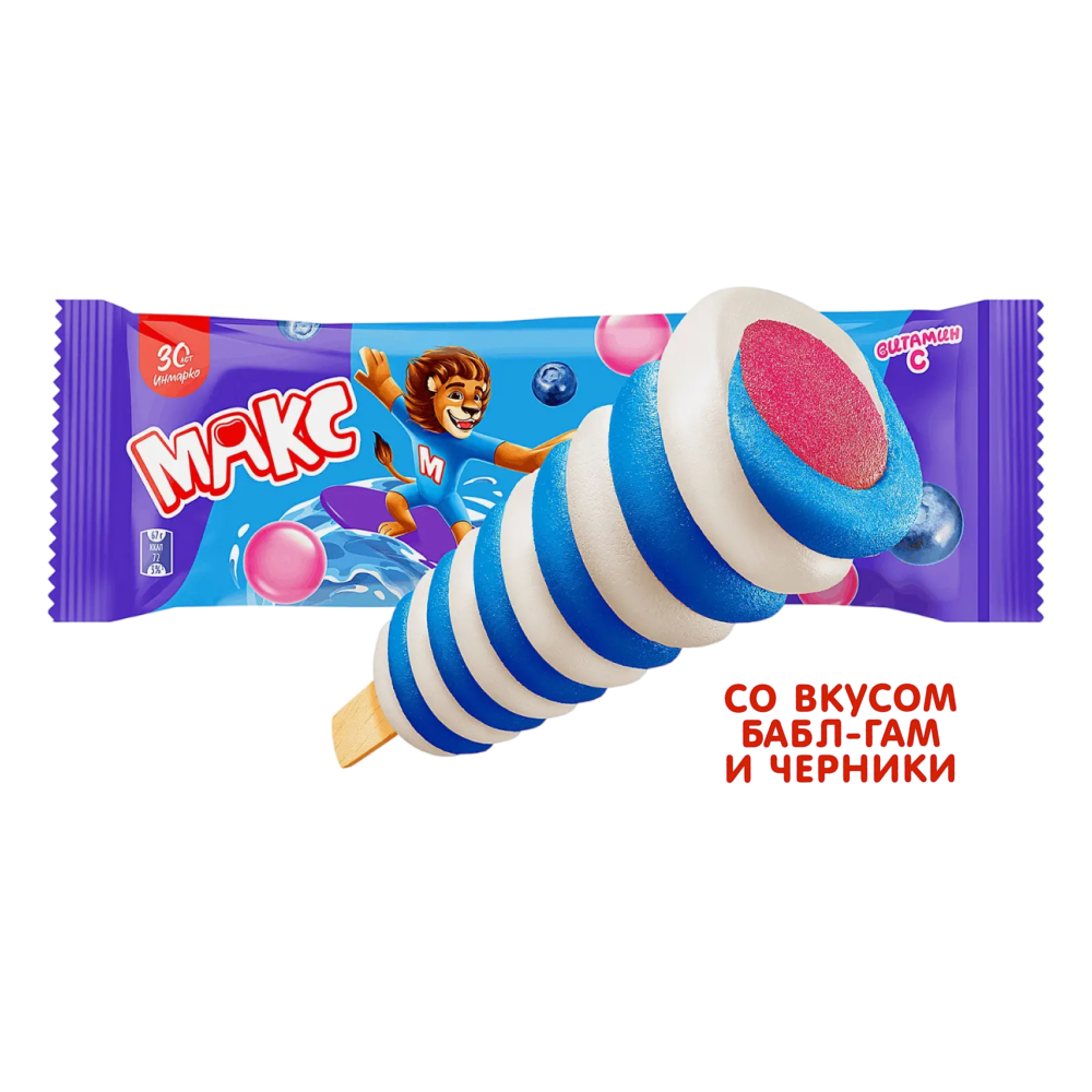 Фруктовый лед Max Twister Океан, 67 г