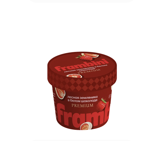 Земляника Premium в белом шоколаде Frambini