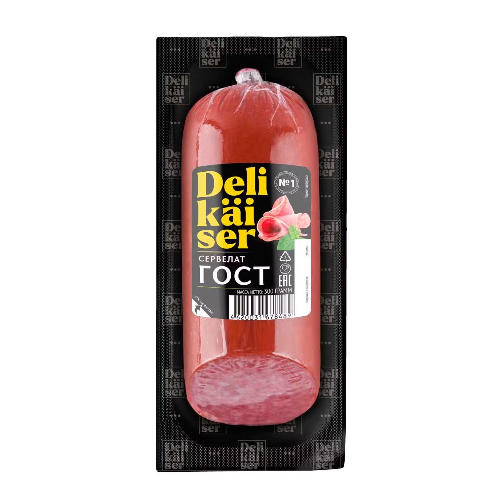 Сервелат Delikaizer ГОСТ, 300 г