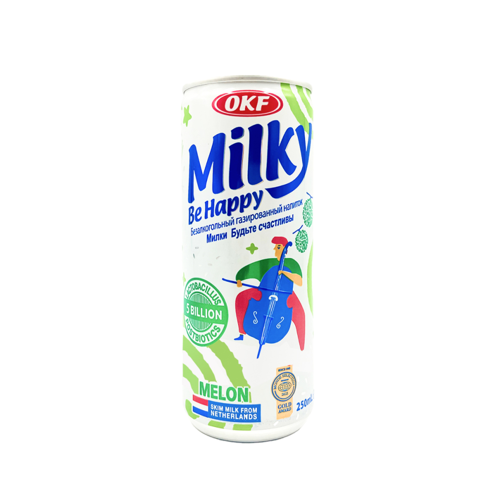 Газированный напиток Milky Be Happy Дыня, 250 мл
