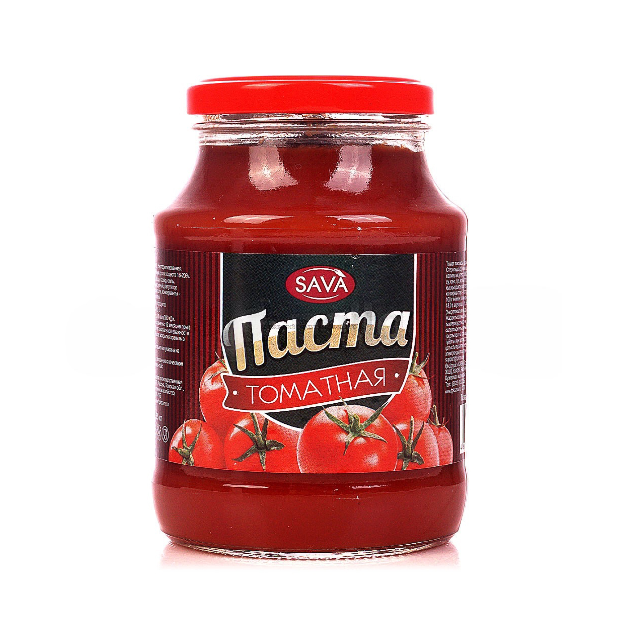 Томатная паста САВА, 550 г [9]