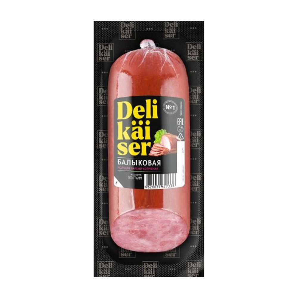 Колбаса Delikaiser Балыковая в/к, 300 г