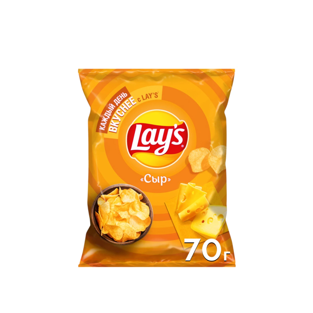 Чипсы Lay's Сыр, 70г