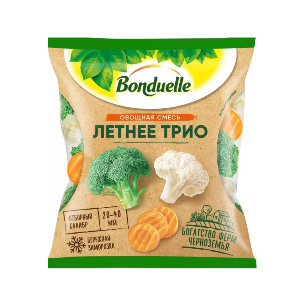 Овощная смесь Bonduelle Летнее Трио, 400 г