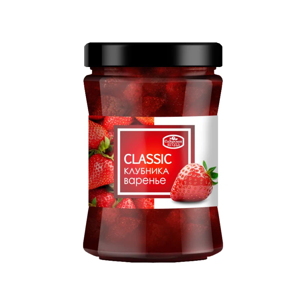 Варенье клубничное САВА, 300 г