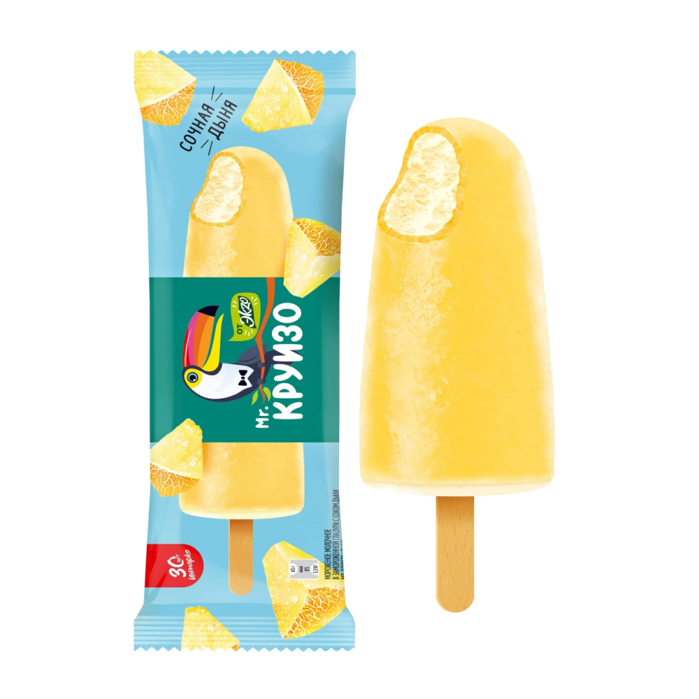Мороженое Экзо Mr. Круизо с дыней, 65 г