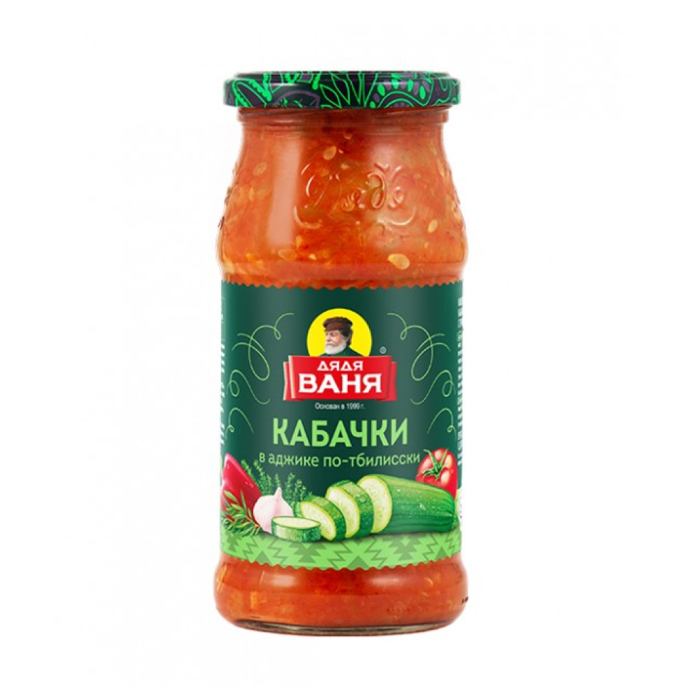 Кабачки в аджике Дядя Ваня по-тбилисски, 460 г // [9]