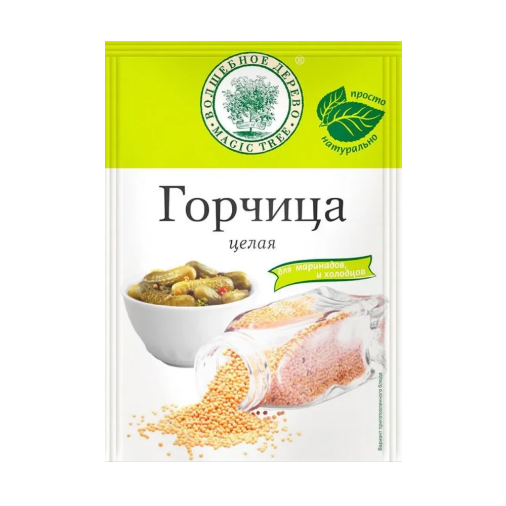 Горчица целая Волшебное дерево, 40 г