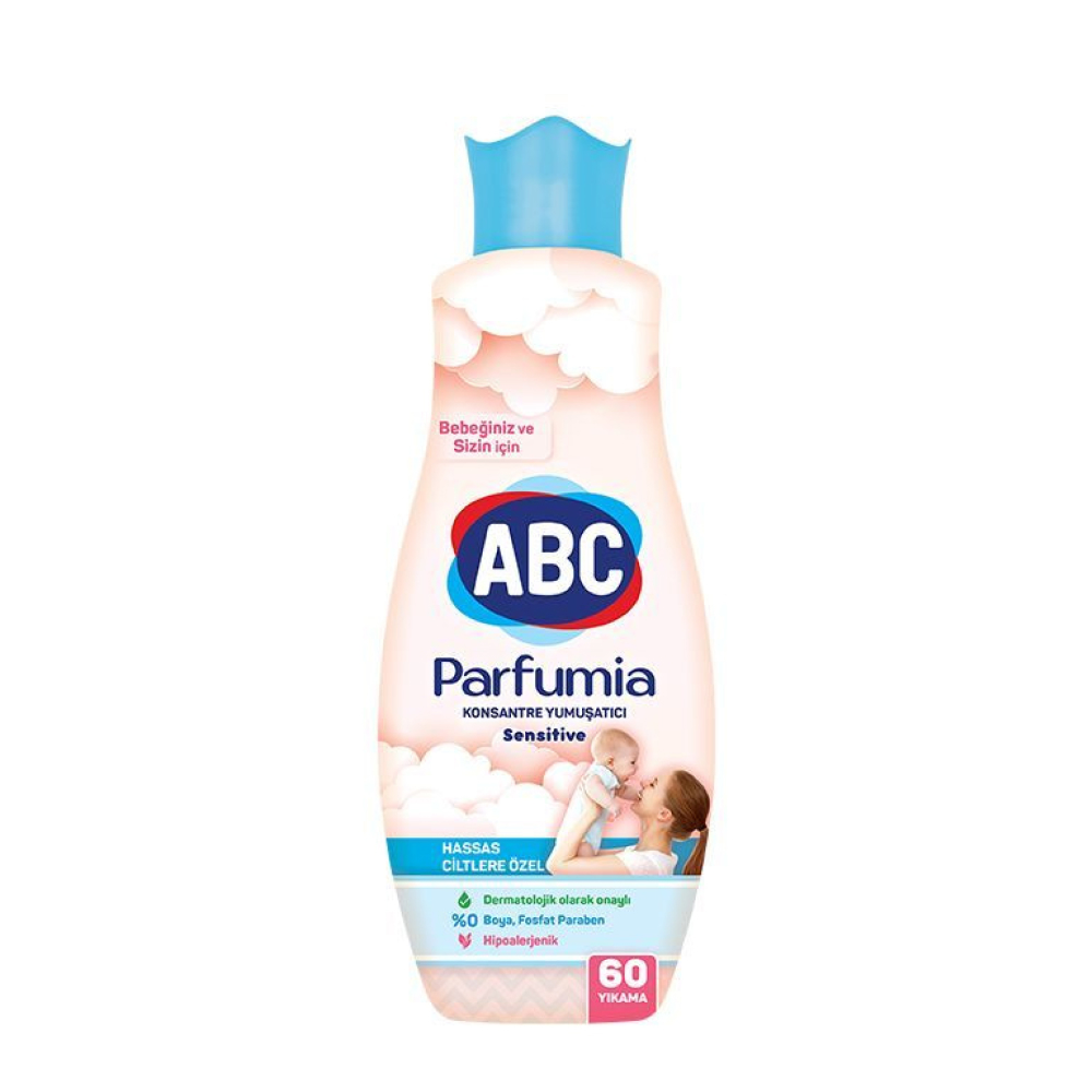 Кондиционер-ополаскиватель для белья ABC Parfumia Sensitive, 1.44 л