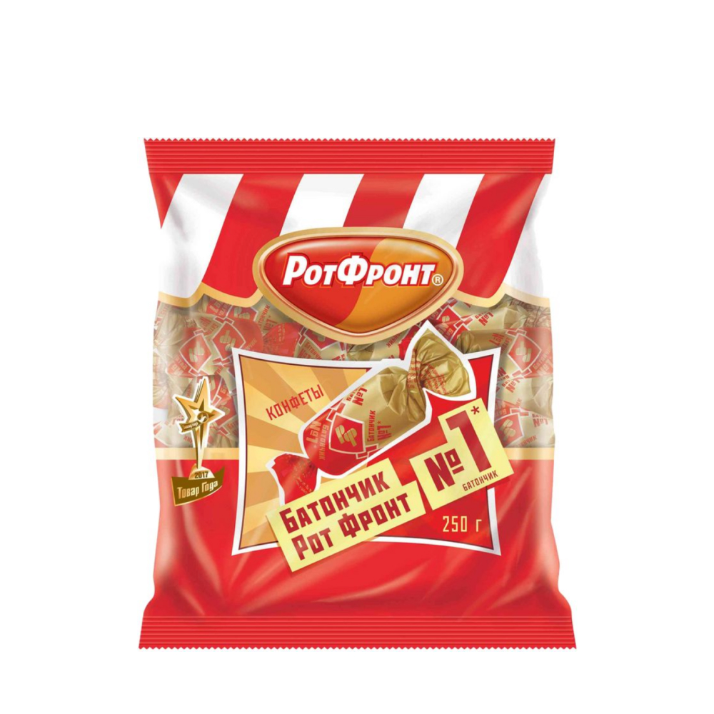 Конфеты Рот Фронт Батончики, 250 г *