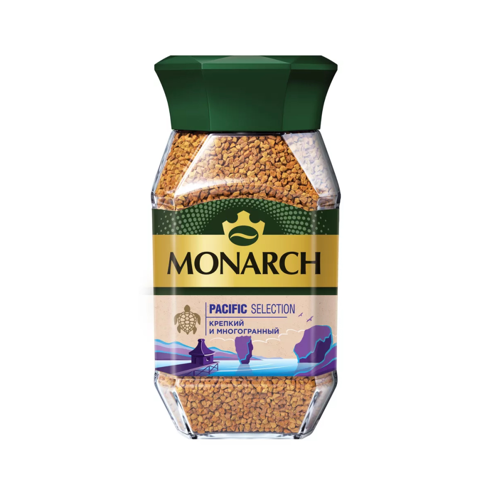 Кофе растворимый Monarch Pacific Selection сублимированный, 95 г