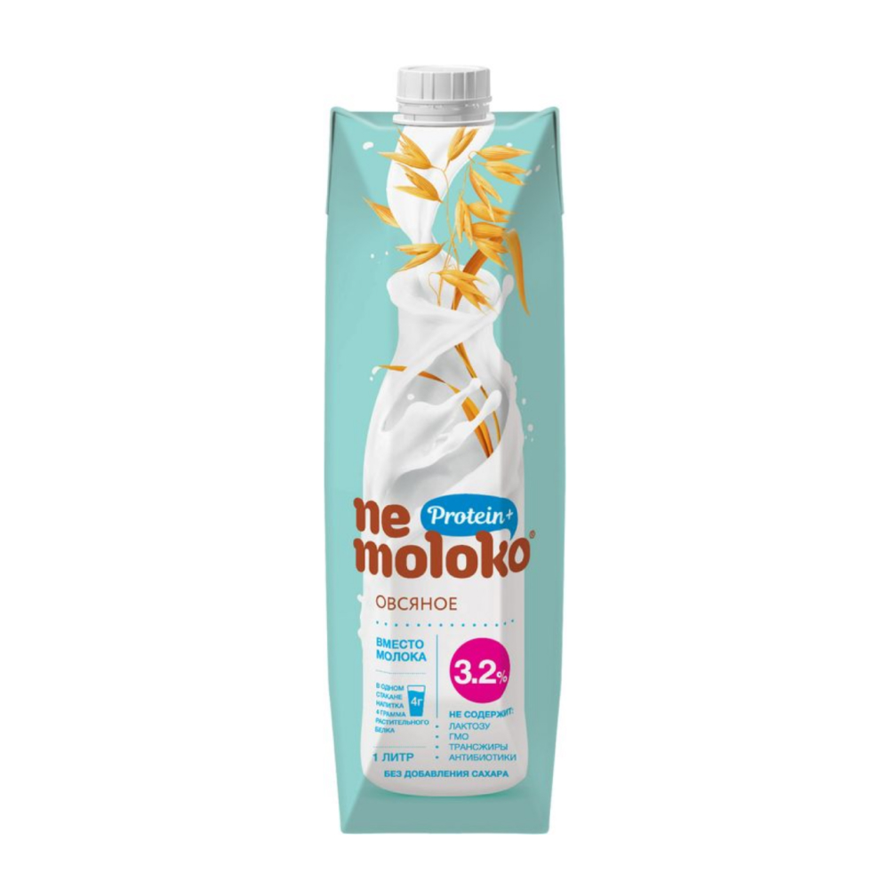 Напиток Nemoloko Овсяный Классический 3.2%, 1 л *