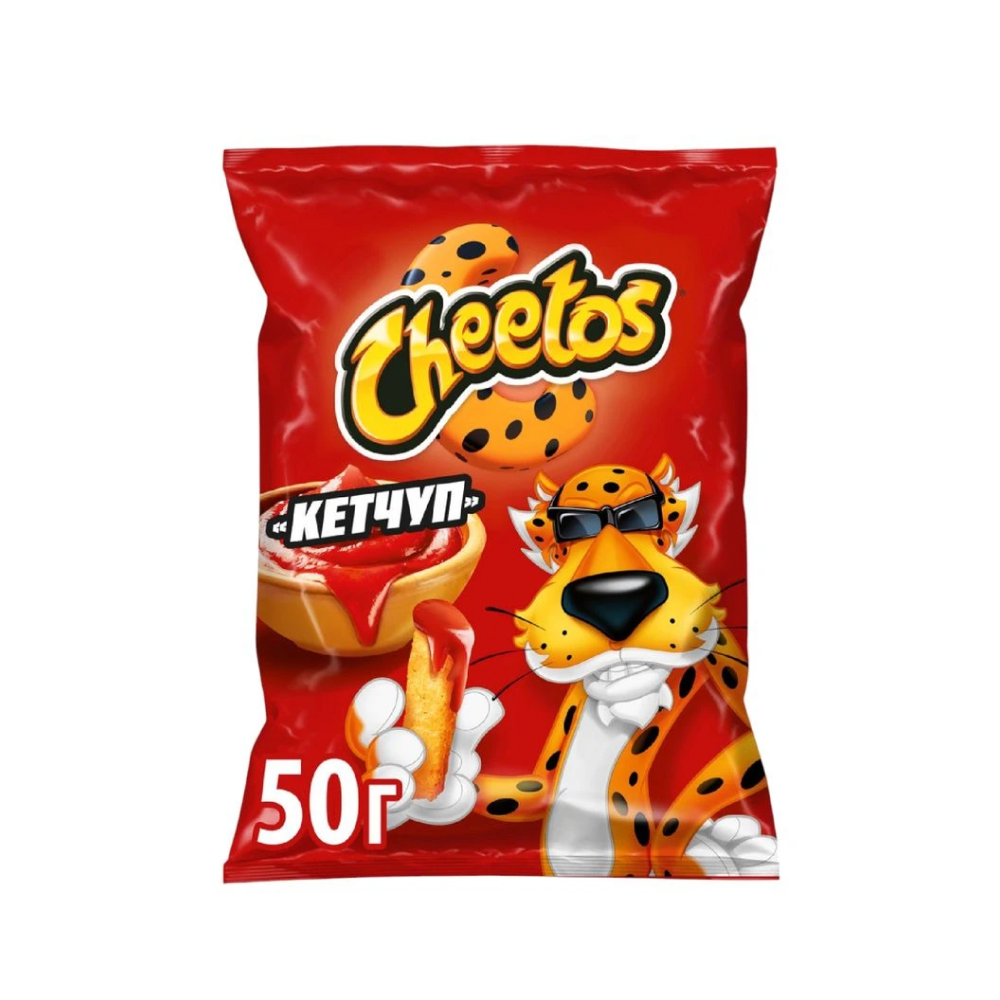 Кукурузные снеки Cheetos Кетчуп, 50 г
