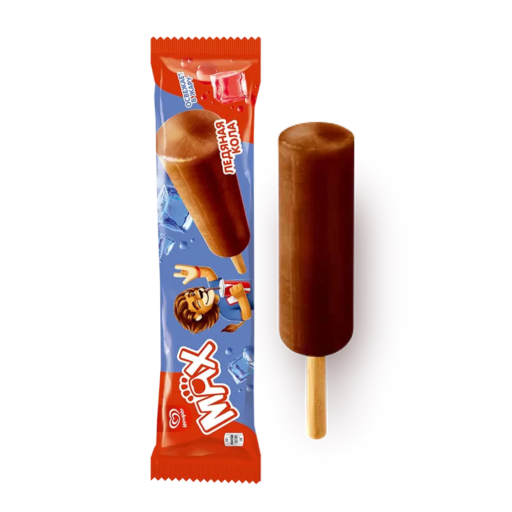 Мороженое Max кола эскимо, 60 г