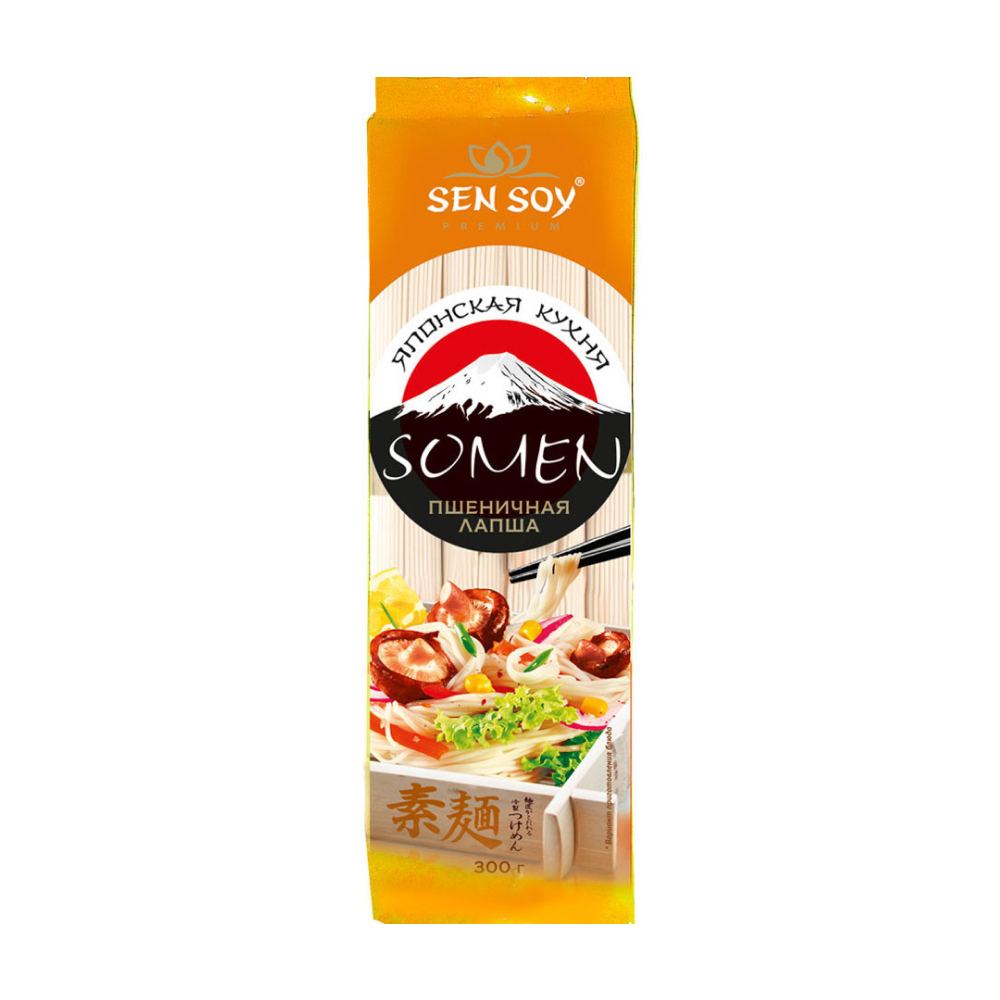 Лапша пшеничная Sen Soy Somen, 300г // [5]