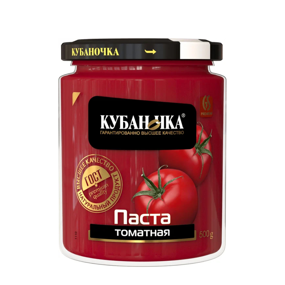 Томатная паста Кубаночка, 500 г