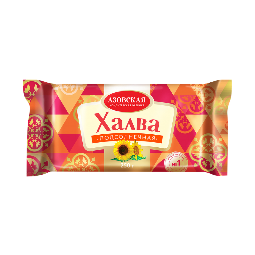 Халва подсолнечная Азовская КФ, 250 г