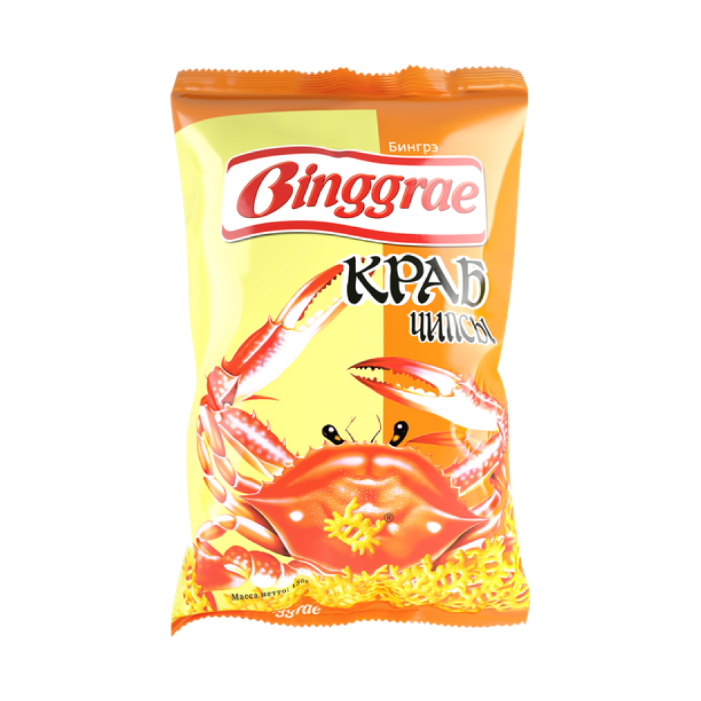 Чипсы Binggrae краб 50 г *