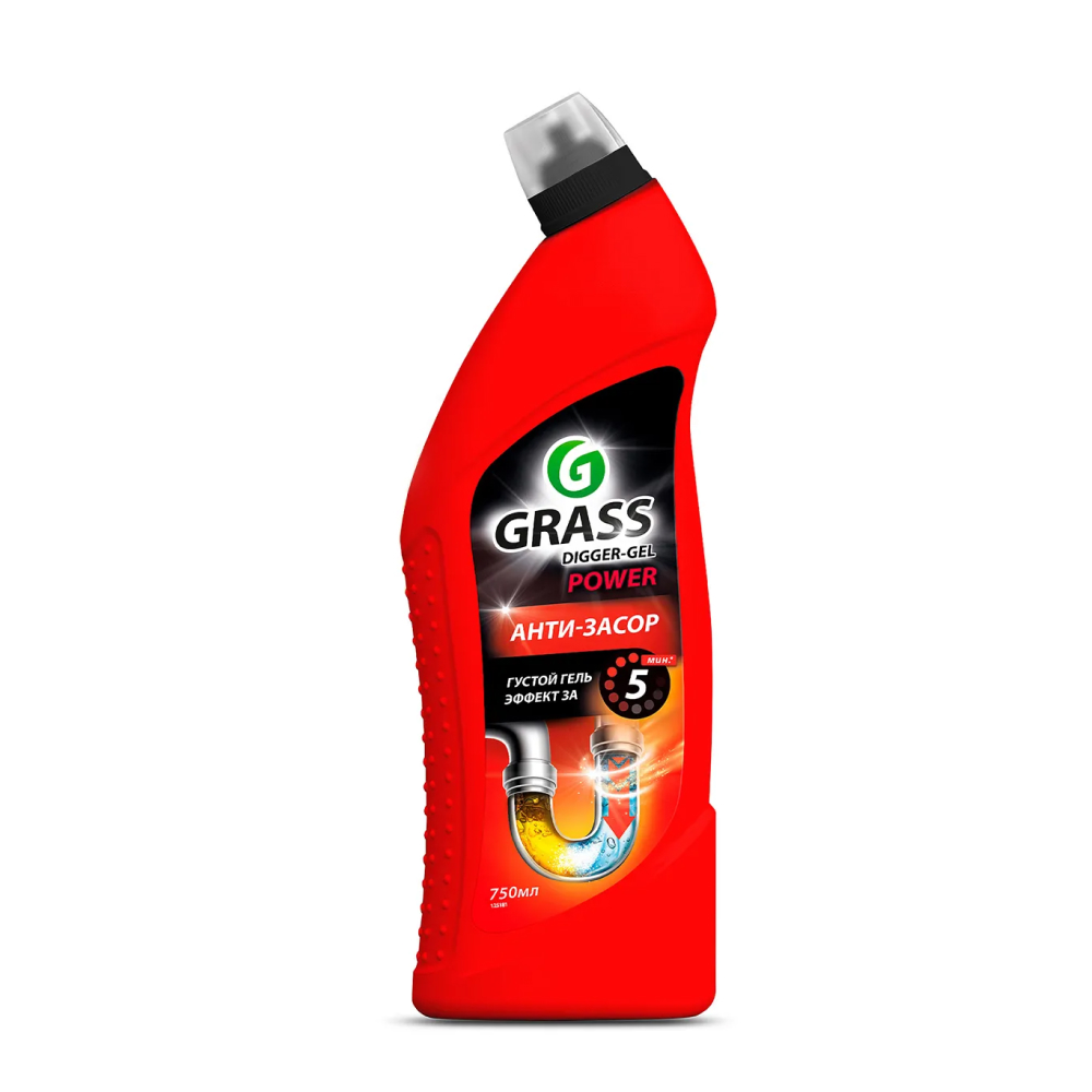 Гель для чистки труб Grass Digger-gel, 750 мл