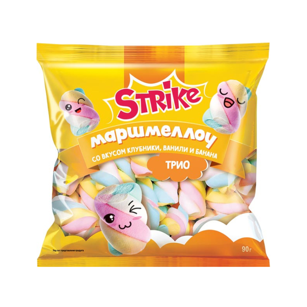 Маршмеллоу trio Strike, 90 г // [20]