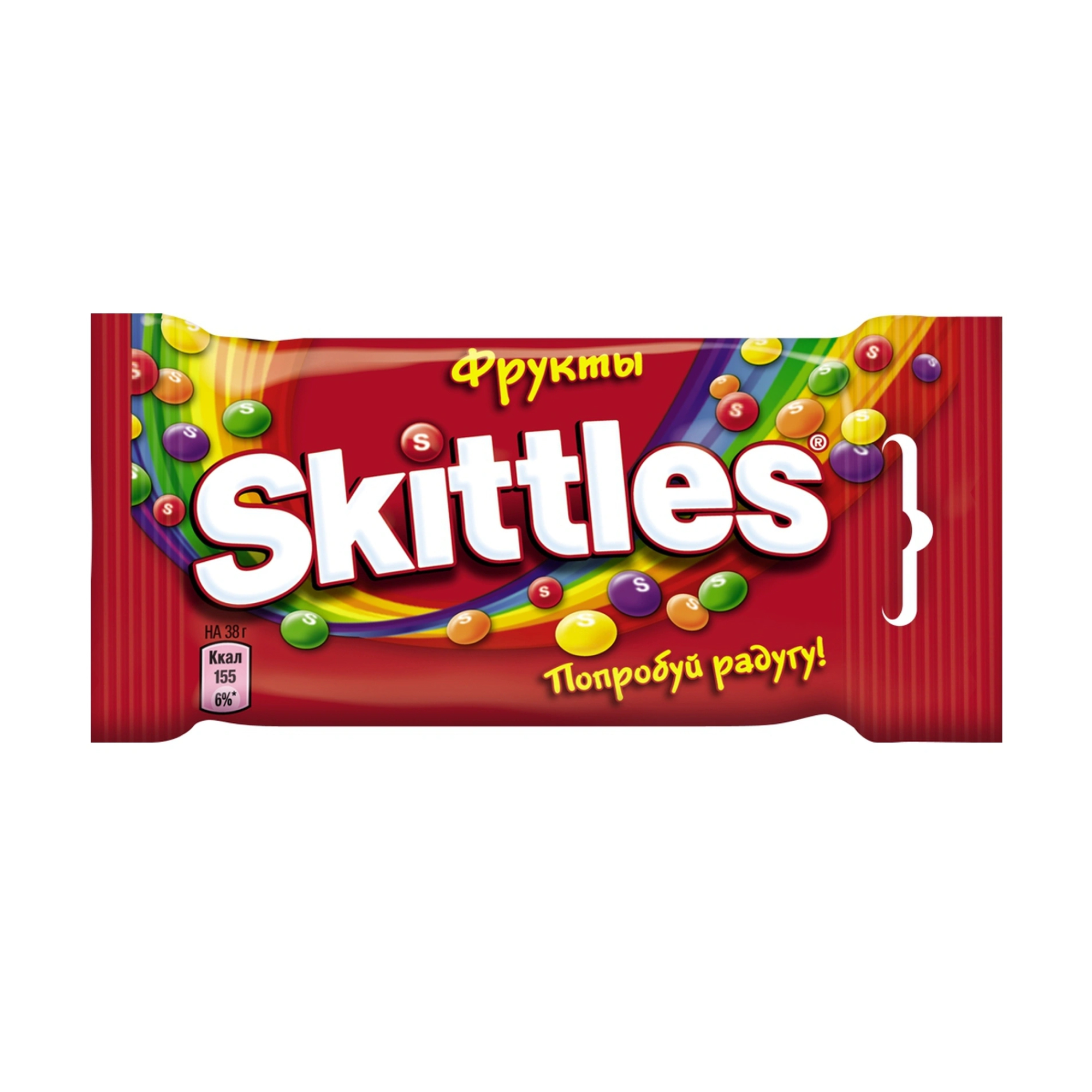 Драже Skittles фрукты, 38 г [24]