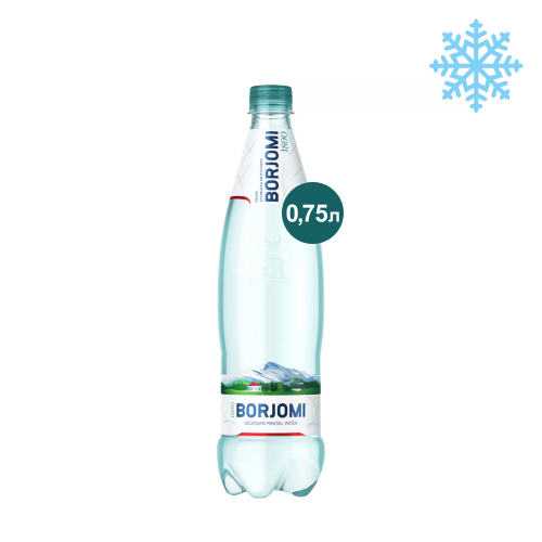 Вода минеральная Borjomi с газом 0,5 л
