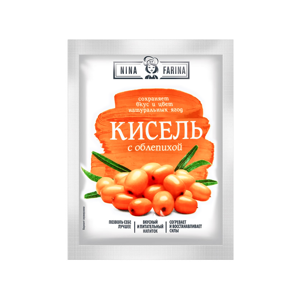 Кисель Nina Farina с облепихой, 110 г