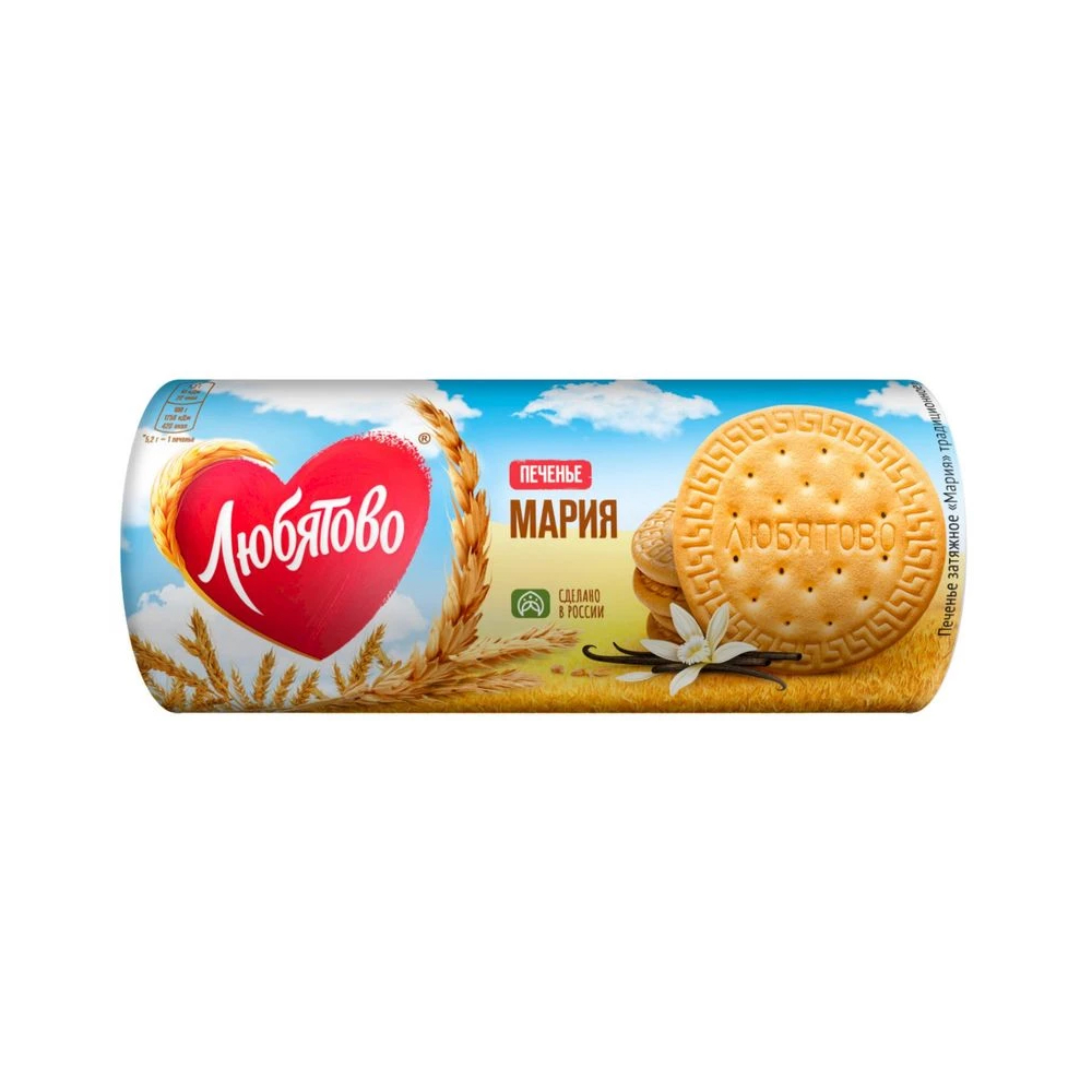 Печенье затяжное Любятово Мария традиционное, 156 г
