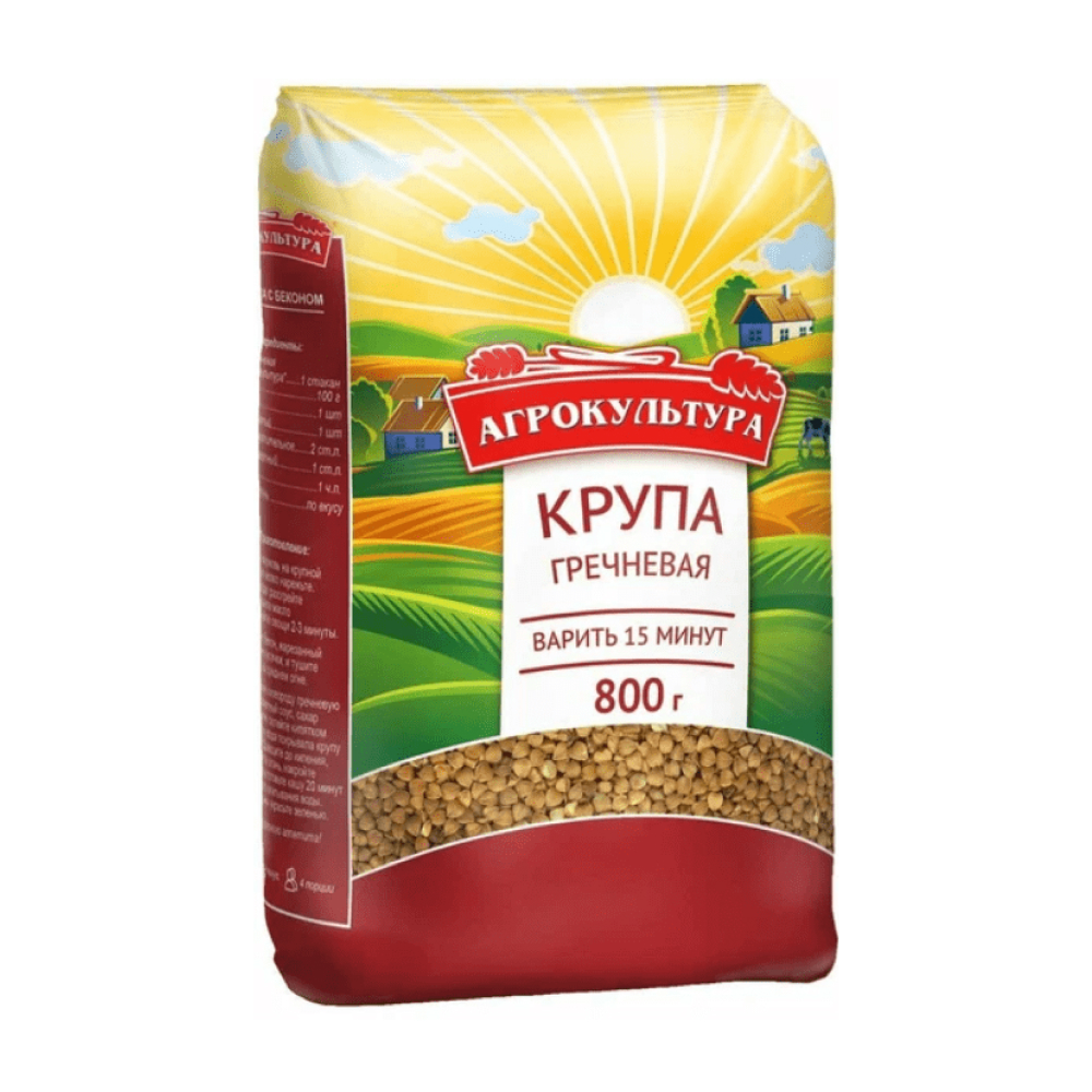 Крупа гречневая Агрокультура, 800 г